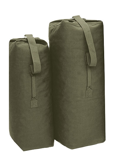 Seesack US Baumwolle Standard Oliv Small